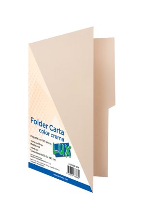 Folder Crema Carta